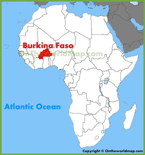 where is burkina faso located.